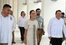 El O’Horán y dos hospitales más ya son IMSS-Bienestar; otros cinco se suman en enero: Sheinbaum y Díaz Mena revisan el avance en Yucatán