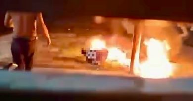 Prenden fuego a hombre en Chemax tras una riña