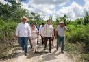Don Miguel Ángel podrá sacar su cosecha en vehículo gracias a Caminos Renacimiento