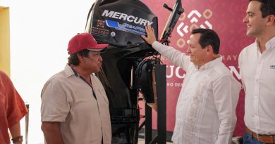 Santos casi no vuelve del mar por una falla de motor; hoy estrena uno nuevo con otros 98 pescadores