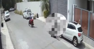 Aseguran moto de atacantes del baleado en Montes de Amé