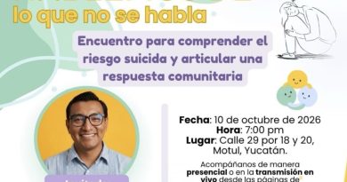 Motul abre espacio para comprender el riesgo suicida